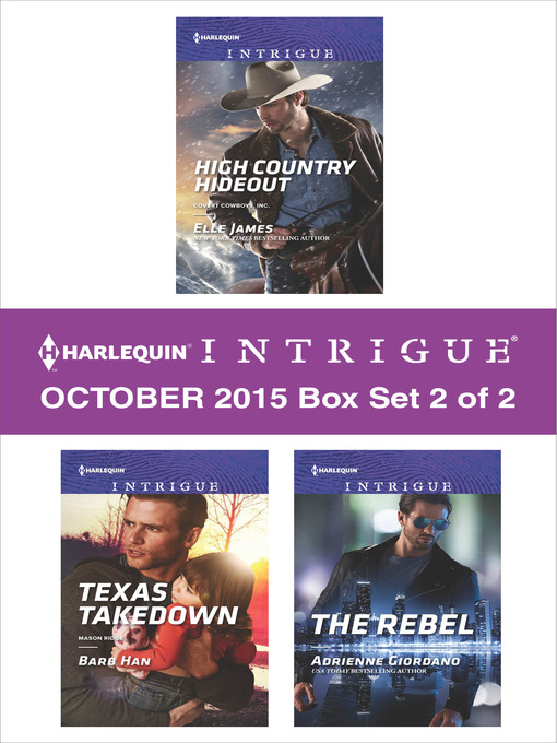 Title details for Harlequin Intrigue October 2015, Box Set 2 of 2 by Elle James - Available